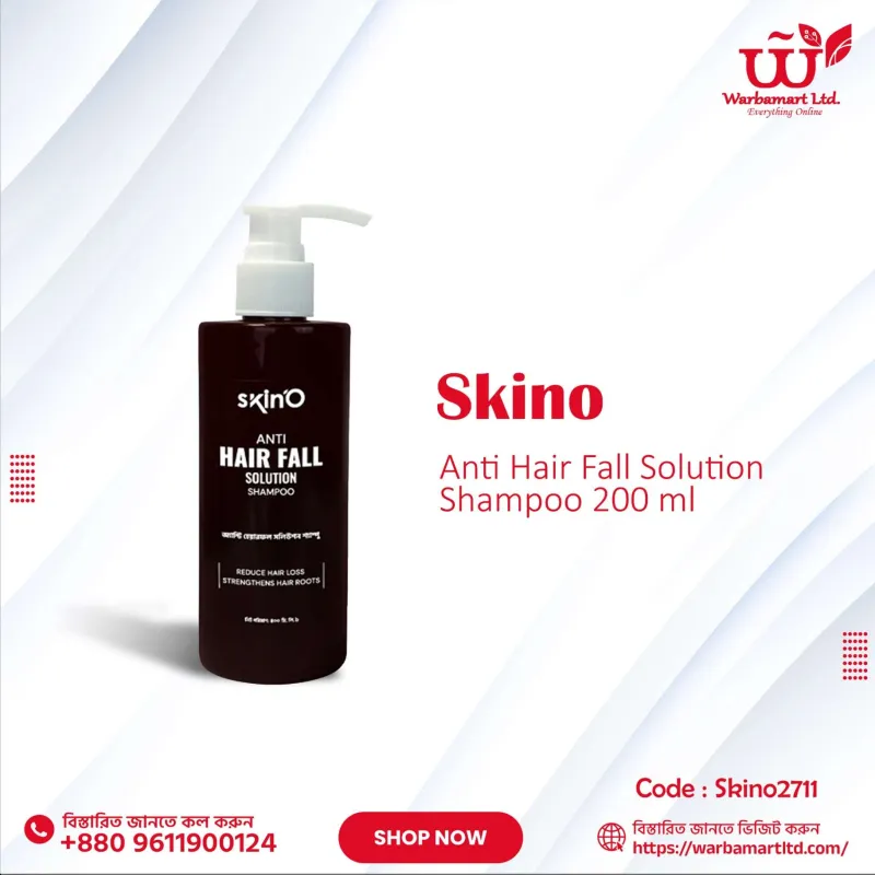 SkinO Anti Hair Fall Solution Shampoo 200ml