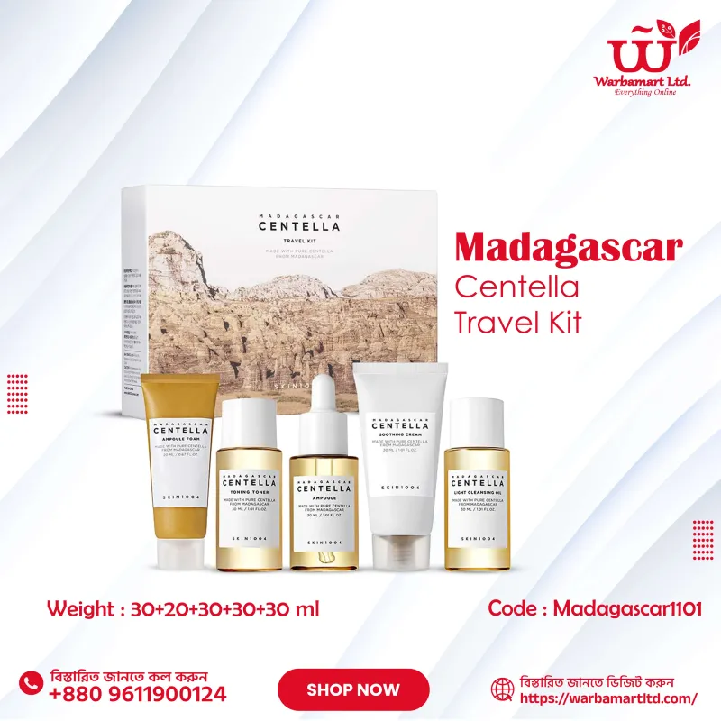 SKIN1004 Madagascar Centella Travel Kit (30+20+30+30+30ml)