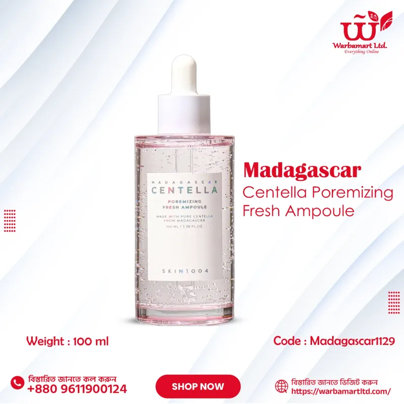 Madagascar Centella Poremizing Fresh Ampoule 100 ML
