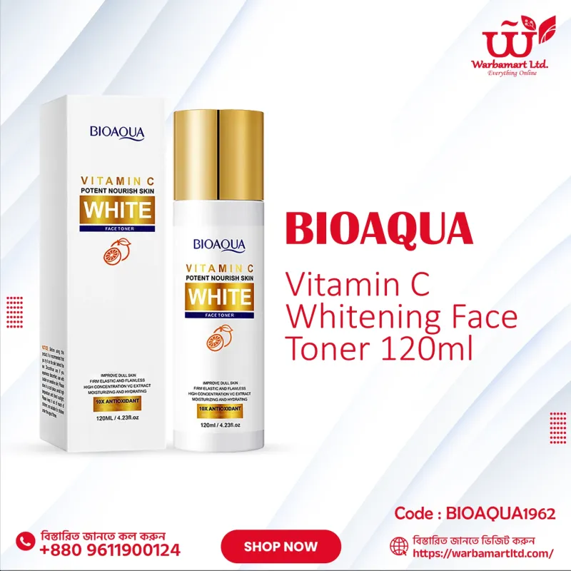 BIOAQUA Vitamin C Whitening Face Toner 120ml