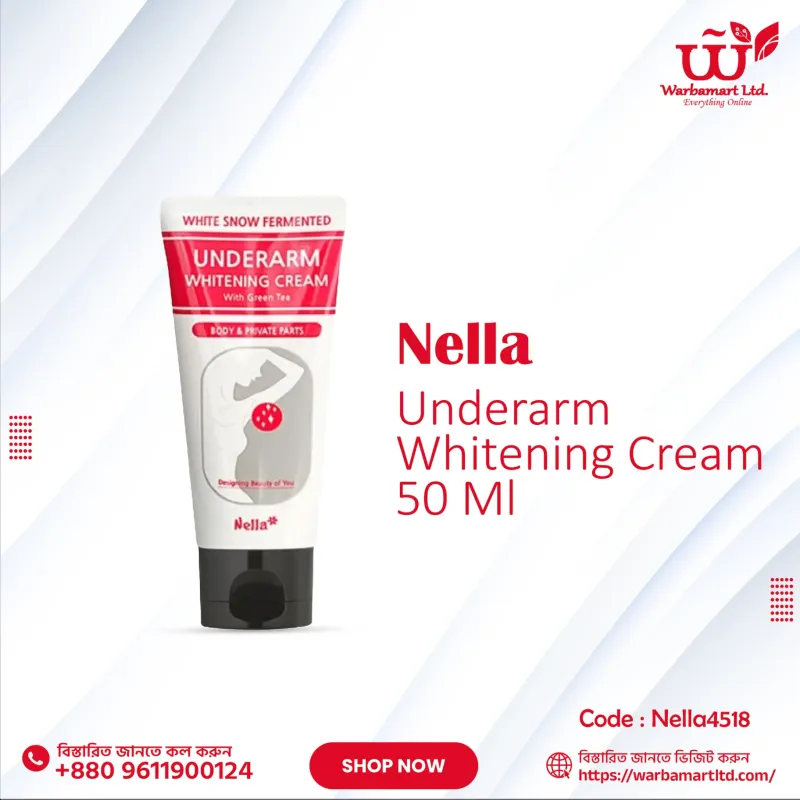 Nella Underarm Whitening Cream 50 Ml