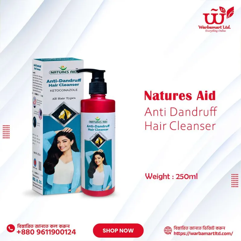 NATURES AID Anti-Dandruff Hair Cleanser 250ml