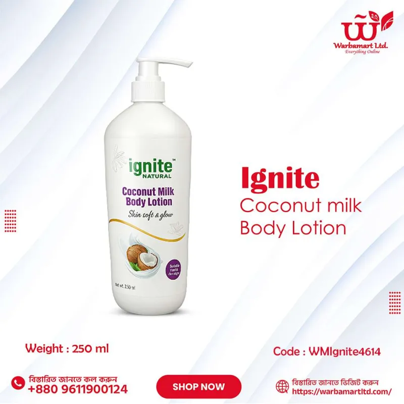 Ignite Coconut milk Body Lotion 250 ml