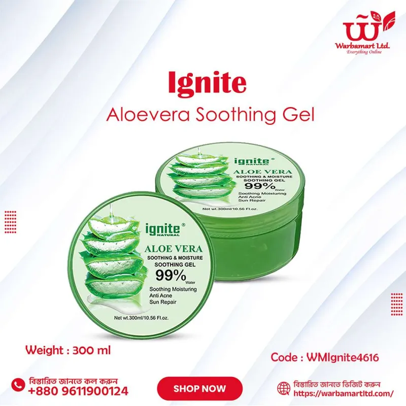 Ignite Aloevera Soothing Gel 300 ml