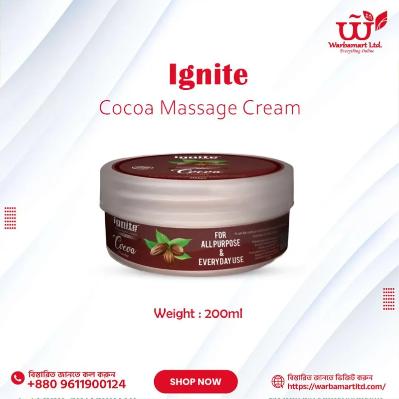 Ignite Cocoa Massage Cream -200 ml