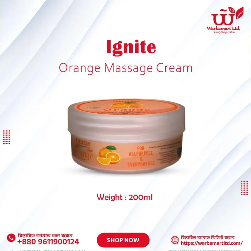 Ignite Orange Massage Cream-200 ml