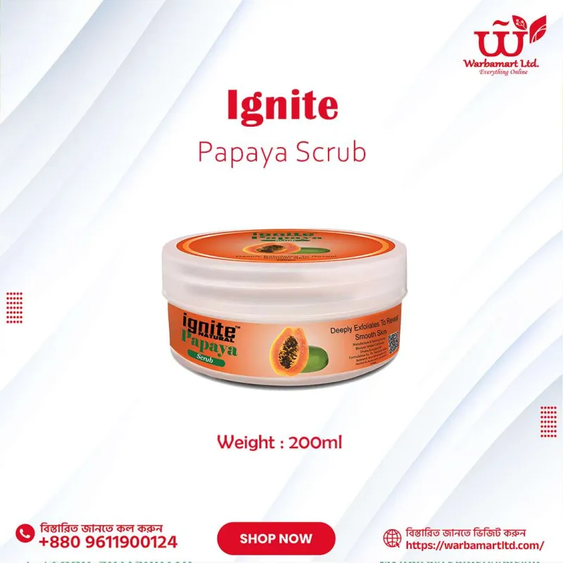 Ignite Papaya Scrub-200 gm