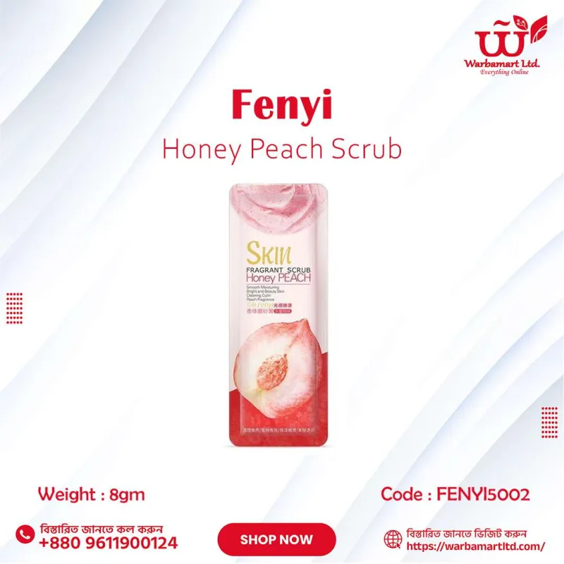 Fenyi Honey Peach Scrub 8gm