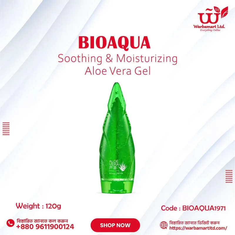 BIOAQUA Soothing & Moisturizing Aloe Vera Gel 120gm