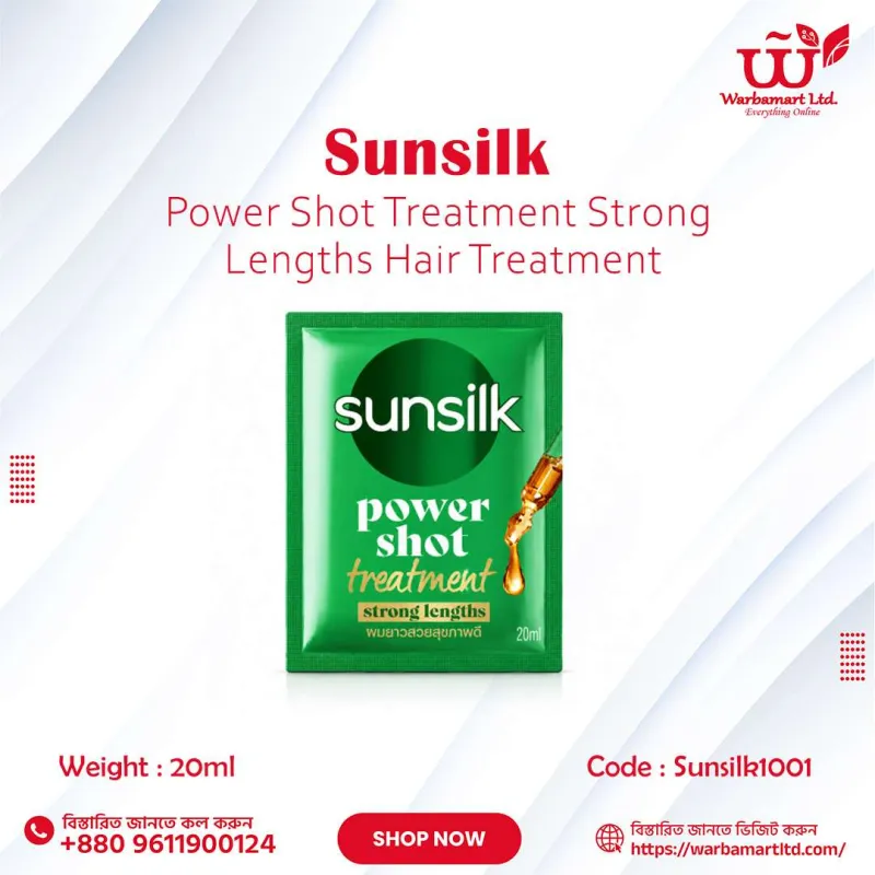 Sunsilk Power Shot Treatment Strong Lengths Hair Treatment 20ml