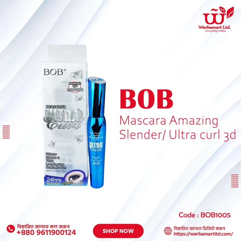 BOB Mascara Amazing Slender/ Ultra curl 3d