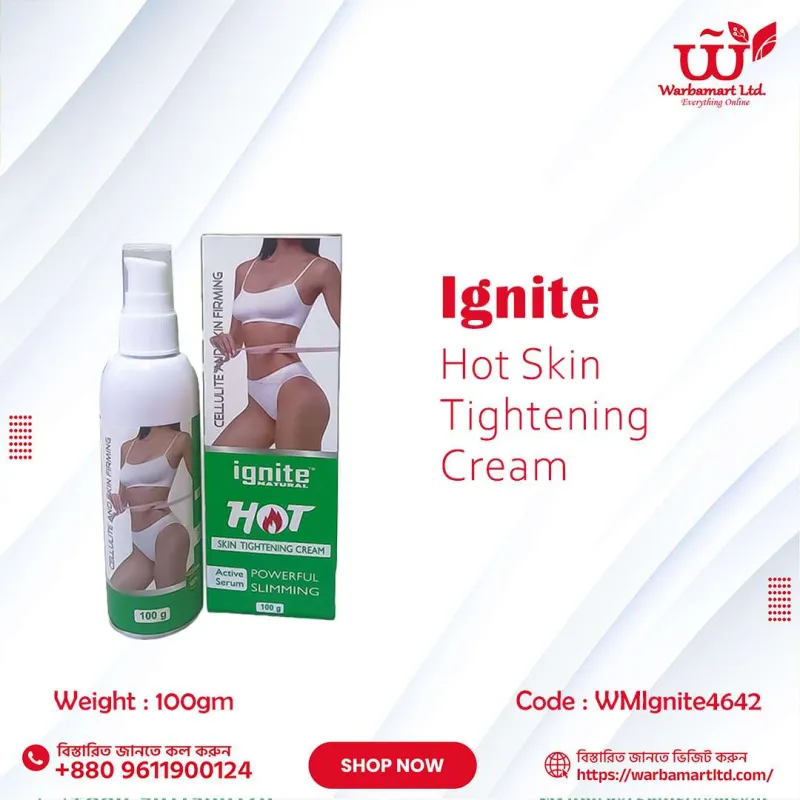 Ignite Hot Skin Tightening Cream 100ml
