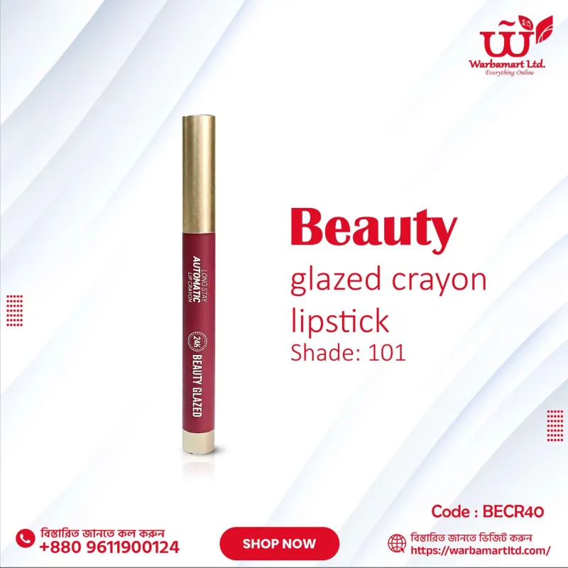 Beauty glazed crayon lipstick