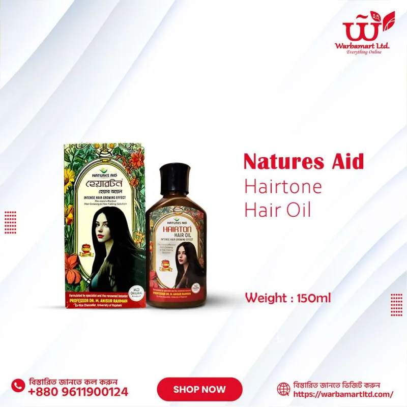 NATURES AID Hairton Hair Oil