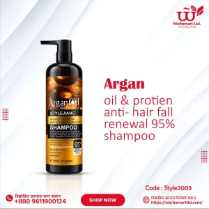 Argan oil & protien anti- hair fall renewal 95% shampoo