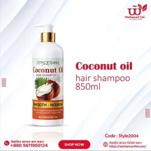 Stylejiang Coconut oil hair shampoo 850ml
