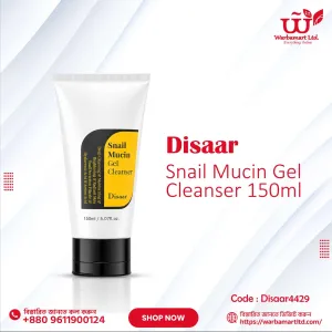 Disaar Snail Mucin Gel Cleanser 150ml