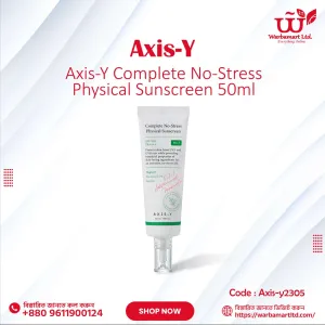 Axis-Y Complete No-Stress Physical Sunscreen 50ml