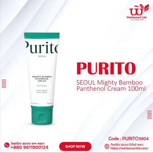 PURITO SEOUL Mighty Bamboo Panthenol Cream 100ml