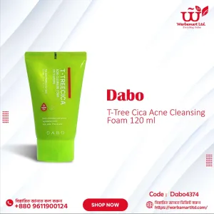 Dabo T-Tree Cica Acne Cleansing Foam 120ml