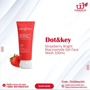 Strawberry Bright Niacinamide Gel Face Wash 100mL