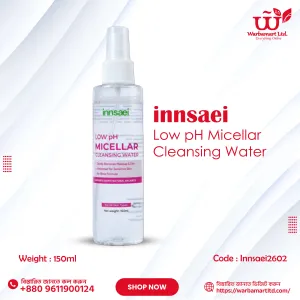 Innsaei Low pH Micellar Cleansing Water 150ml