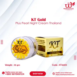 KT Gold Plus Pearl Night Cream Thailand 10gm