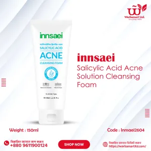 Innsaei Salicylic Acid Acne Solution Cleansing Foam 150ml