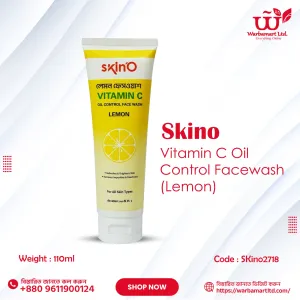 SkinO Vitamin C Oil Control Facewash (Lemon) 110ml