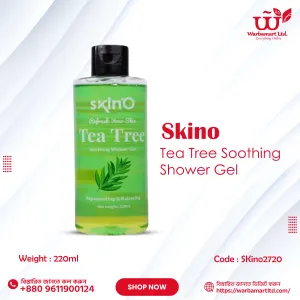 SkinO Tea Tree Soothing Shower Gel 220ml
