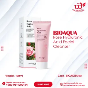 BIOAQUA Rose Hyaluronic Acid Facial Cleanser 100ml