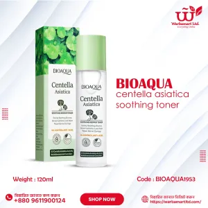 Bioaqua centella asiatica soothing toner 120 ml