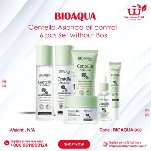 Bioaqua Centella Asiatica oil control 6 pcs Set without Box