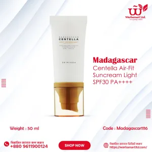 Madagascar Centella Air-Fit Suncream Light SPF30 PA++++ 50ml