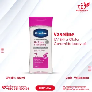 Vaseline UV Extra Gluta Ceramide body oil 200 ml