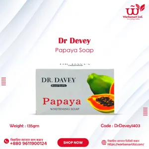 Dr Devey Papaya Soap 135gm