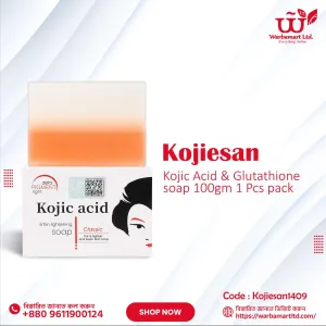 Kojic Acid & Glutathione soap 100gm 1 Pcs pack