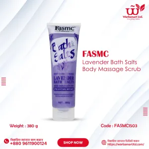 FASMC Lavender Bath Salts Body Massage Scrub 380g