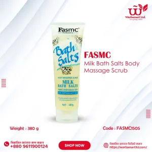 FASMC Milk Bath Salts Body Massage Scrub  380g