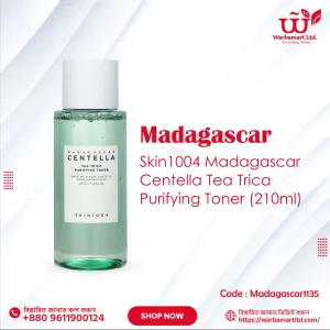 Skin1004 Madagascar Centella Tea Trica Purifying Toner 210ml