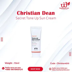 Christian Secret Tone Up Sun Cream 70ml