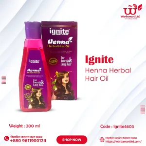 Ignite Henna Herbal Hair Oil 200ml
