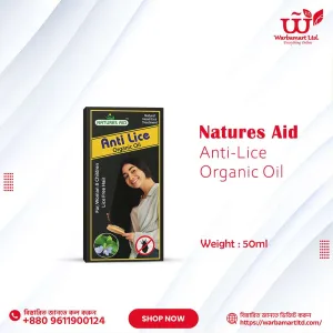 NATURES AID Anti Lice Organic Oil 50ml