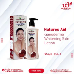 NATURES AID Ganoderma Whitening Body lotion 250ml