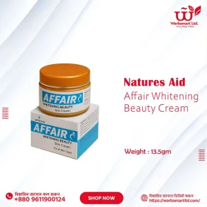 NATURES AID AFFAIR Whitening Beauty Skin Cream (13.5gm)