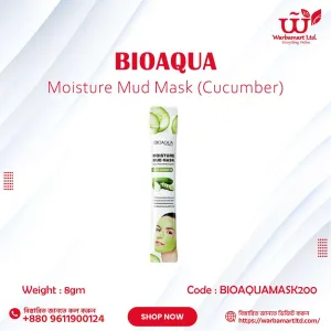 BIOAQUA Moisture Mud Mask (Cucumber) 8gm