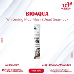 BIOAQUA Brighten Whitening Mud Mask (Dead Seamud) 8gm