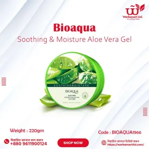 BIOAQUA Soothing & Moisture Aloe Vera Gel 220gm