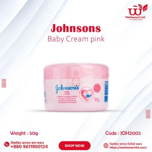Johnsons Baby Cream pink 50gm