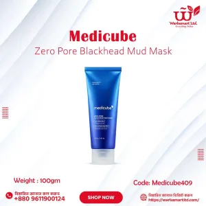 Medicube Zero Pore Blackhead Mud Mask 100gm